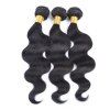 Élégant Body Vague 3 Pcs / Lot Black Women 's 5A Remy Indaian Hair Weave Bundle  - Noir 10INCH*12INCH*12INCH