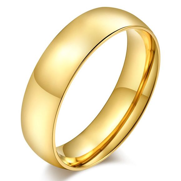 Gorgeous Embellished Alloy Ring For Men - d'or ONE-SIZE