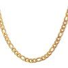 Simple 60CM Length Golden Thick Figaro Chain Necklace For Men - d'or 