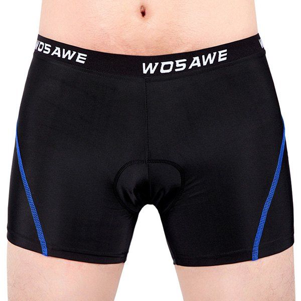 

Hot 3D Sponge Padded Undershorts Men's Cycling Shorts For Outdoor Sport, Blue