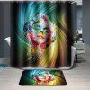 Modern Style Colorful Motif Marilyn Monroe Douche İmperméable Rideau - coloré 