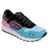 Fashion Color Block and Lace-Up Design Women's Athletic Shoes - Pers 39