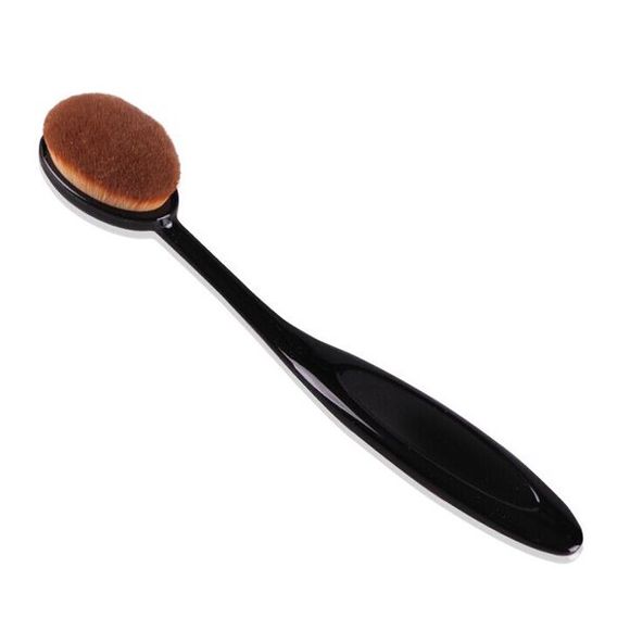 Cosmetic Forme brosse douce en nylon Foundation Brush - Noir 