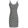 Trendy Striped Sleeveless Tank Dress For Women - Rayure S