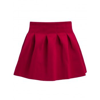 [17% OFF] 2023 Sweet Ball Candy Color Skirt For Women In WINE RED ...