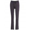 Trendy solides Yoga Pants Women 's  Couleur Drawstring - gris foncé M