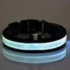 Nouveauté LED Collar Luminous Night Walk Nylon tissé pour les chiens - Blanc M