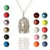 Chic Birdcage Collier de perles pour les femmes - multicolore 