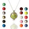 Pentagram Charme Collier de perles pour les femmes - multicolore 