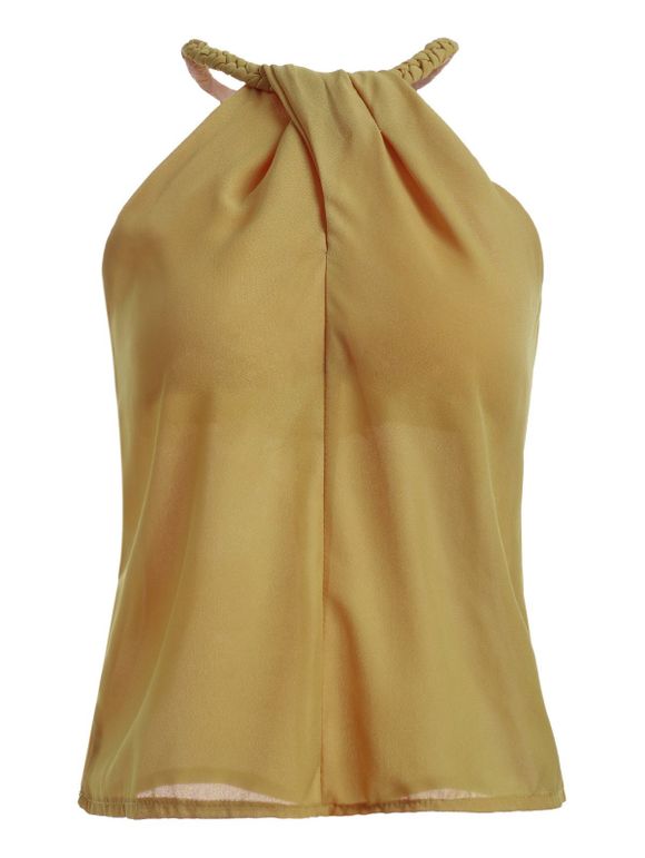 Stylish Solid Color Women's Tank Top - Sol ONE SIZE(FIT SIZE XS TO M)