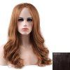 Men 's Charme Cheveux Lace Front longue perruque bouclée - 6 Brown Moyen 