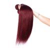 Mode 1 Pcs Silky droite Brique Rouge 6A Virgin Brazilian Hair Weave pour les femmes - Brique rouge 10INCH
