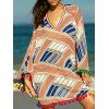 Trendy Ethnic Print Cover-Up For Women - multicolore ONE SIZE(FIT SIZE XS TO M)