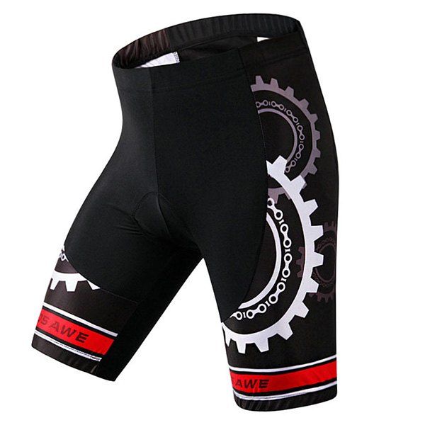 

Chic Quality Breathable Quick Dry Gel Padded Cycling Shorts For Unisex, Black