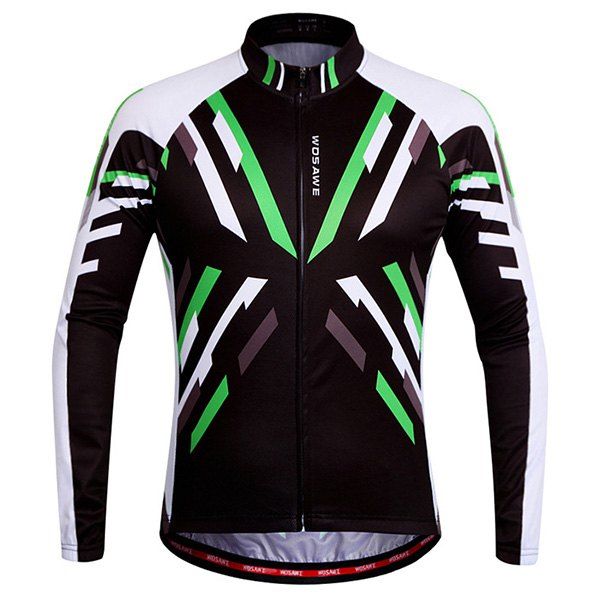 

High Quality Breathable Quick Dry Cycling Long Sleeve Jersey For Unisex, Colormix