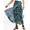 Stylish Women's Floral Print Wrap Skirt - Vert ONE SIZE(FIT SIZE XS TO M)