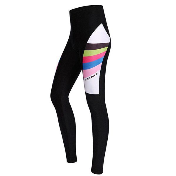 

Fashionable Breathable Gel Padded Tight Cycling Pants For Women, Black