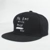 Street Fashion Hand Written Letters Sentence Embroidery Fresh Baseball Hat For Women - Noir 
