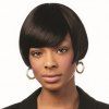 100 Persent Cheveux Bob Coiffure Lisse Court capless perruque pour les femmes - Noir Profond 