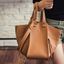 Trendy Magnetic Closure and Zippers Design Women's Tote Bag - BROWN 