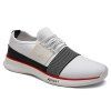 Trendy rayé et élastique design Men 's  Chaussures - Blanc 42