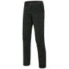 Pantalon à Coupe Droite de Couleur Unie Design Braguette pour Hommes - gris foncé 32
