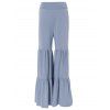 Tiered Ruffled Pants - Gris XS
