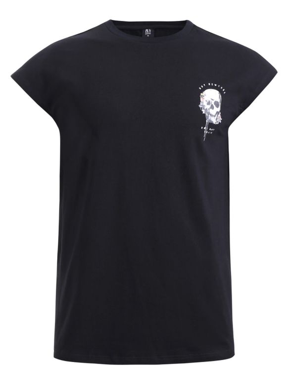 Refroidir Skulls T-shirt imprimé à manches courtes - Noir M