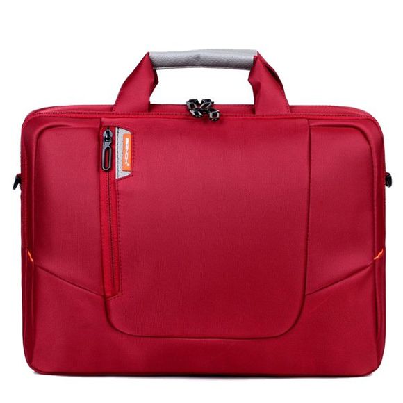 Zippers élégant et solide sac pour ordinateur portable Color Design Men  's - Rouge 