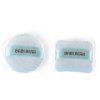 Cosmetic 2 Pcs ronde et maquillage Calm Place Dry Utilisez Puffs poudre - Bleu 