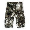 Mode en vrac Shorts Fitting Camo Bomber pour les hommes - Jungle Camouflage 30