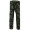 Coton Blends Pieds Pantalon à lacets Camouflage Poutre - Camouflage 40