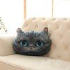 Confortable Cartoon Meow Étoile mignon Coussin Cat Simulation Decorative Pillow - multicolore 