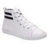 Chaussures de loisirs à lacets et bout rond design Femmes  's - Blanc 39