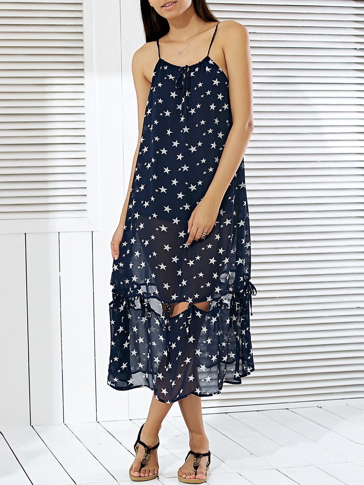 

Chic Spaghetti Strap Star Print Hollow Out Women's Dress, Purplish blue, Chic Spaghetti Strap Star Print Hollow Out Women' Dress, Purplish blue, Chic Spaghetti Strap Star Print Hollow Out Women's Dress, Purplish blue