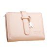 Mignon Couleur Solide et PU cuir design femme  's Wallet - Rose clair 