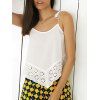 Tank Top Strap Spaghetti s 'Casual femmes - Blanc S