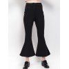 Pantalon taille haute noir Trompette - Noir S