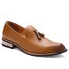 Rétro hauteur croissante et chaussures formelles Glands design Men  's - Brun 42