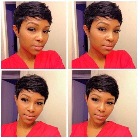 Ultra Short Black Hairstyles