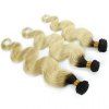 Multi 1Pcs Body Wave Indian 5A Remy Hair Weave - multicolore 20INCH