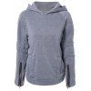 Zip Hooded Up Hoodie manches longues - Gris 2XL