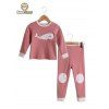 Sets Dolphin design Homewear Pyjamas Pyjamas Pyjamas - Rose CHILD-4