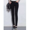 Elastic Ripped Skinny Jeans - Noir XL