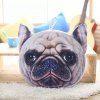 Détachables Shape Sharpei Dog éponge Rembourrage Sofa Cushion - Kaki 