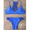 Évider Bikini - Bleu L
