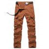 Plus Size Bouton Flap Pocket design Straight Leg Cargo - Clairet 29