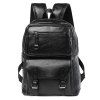Point Buckle Strap Backpack - Noir 