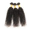 6A Virgin 1 Pcs Kinky Curly brésiliens Tissages Cheveux - Noir 26INCH