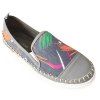 Chaussures color block Splicing Coutures plates - Gris Clair 39